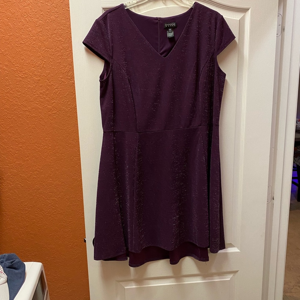 Elegant Purple Dress